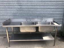Sink double bowl for sale  KEIGHLEY