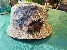Harris tweed hat for sale  PADSTOW