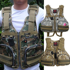 Brand New Adults Camouflage Boat Buoyancy Aid Sailing Fishing Life Jacket Vests for sale  Shipping to South Africa