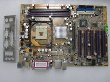 Used, Soyo ATX Motherboard SY-P4VGA Intel Socket 478 Pentium 4 P4M266A WITH BACK COVER for sale  Shipping to South Africa