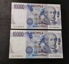 10000 lire dante usato  Siracusa
