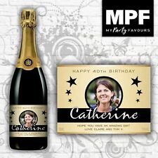 Personalised photo champagne for sale  KETTERING