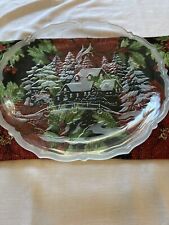 Crystal platter tray for sale  Sevierville
