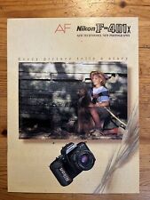 Nikon f401x brochure for sale  LONDON