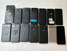 LOT of 14 Samsung Galaxy Halo A14 Amp Prime 3 A01 A6 Smartphone Black AS-IS, used for sale  Shipping to South Africa