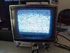 Vintage Sony Tv-760 7 Inch B/w TV Tested 1975 for sale  Shipping to South Africa