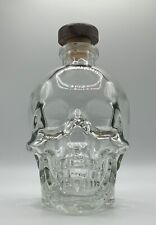 Botella de calavera de vodka con cabeza de cristal (vacía) 750 ml con tapón original segunda mano  Embacar hacia Argentina