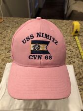 USS Nimitz CVN-68 Navy Carrier Ship Cap Adult Adjustable Hat for sale  Lake Stevens