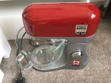 Kenwood kMix 5L 1000W Red Stand Mixer Unit & 3 Attachments Only Model KMX75 for sale  Shipping to South Africa