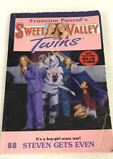 Usado, Sweet Valley Twins #88 Steven Gets Even Raro Vintage Anos 90 Original Primeira Edição comprar usado  Enviando para Brazil