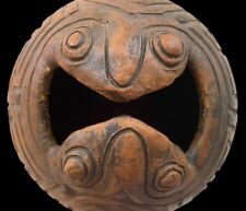 Vaso de cerâmica Pipedras Marajo bronze terracota esculpido à mão design indiano *ASSINADO* comprar usado  Enviando para Brazil