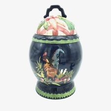 Tracy Porter The Stonehouse Farm Collection Painted Medium Canister Cookie Jar , used for sale  Shipping to South Africa