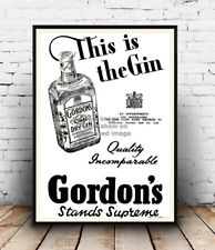 Gordon gin vintage for sale  WALTHAM CROSS