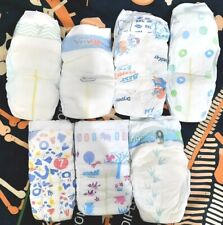 Used, 7 samples of size 7 / Size 8 / XXL baby diapers  for sale  Shipping to South Africa