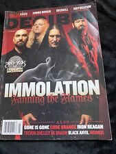 Decibel magazine immolation for sale  ASHTON-UNDER-LYNE