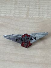 Hillman enamel motor for sale  SOUTHAMPTON