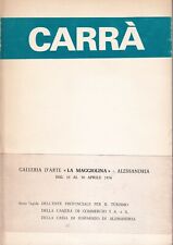 Carlo carrà mostra d'occasion  Expédié en France