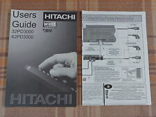 Hitachi fernseher pd3000 gebraucht kaufen  Hamminkeln