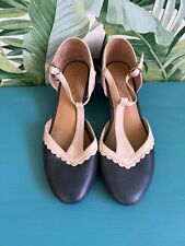 t bar shoes navy for sale  ASHFORD