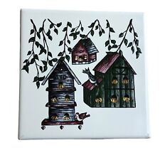 Vtg birdhouses ceramic for sale  El Cajon