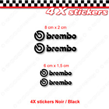 Stickers brembo noir d'occasion  France