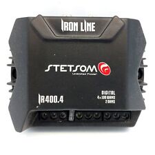 Amplificador de potência Stetsom Iron Line IR 400.4 400W 4 canais, usado comprar usado  Enviando para Brazil