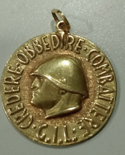 Medaglia commemorativa oro usato  Taranto