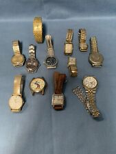 Lote de 12 relógios de pulso masculinos vintage*como estão*peças ou reparos*Elgin Witnauer* comprar usado  Enviando para Brazil