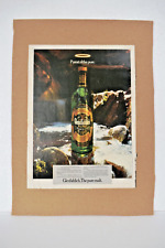 Vintage Glenfiddich Pure Malt Scotch Whisky Advertising Print Litho Distillery " for sale  Shipping to South Africa