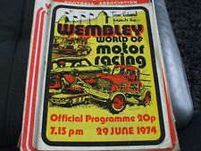 Wembley motor racing for sale  GATESHEAD