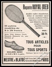 1914 raquette tennis d'occasion  Villeneuve-l'Archevêque