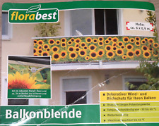 Balkonblende florabest 9 gebraucht kaufen  Bayreuth