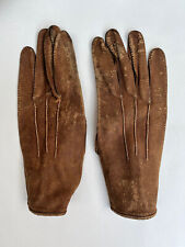 Vintage braune lederhandschuhe. gebraucht kaufen  Versand nach Germany