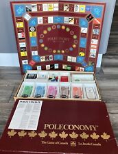 Vintage Poleconomy Board Game The Game Of Canada Golden Games English And French for sale  Shipping to South Africa