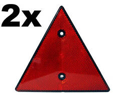 Triangular red reflectors d'occasion  Expédié en Belgium