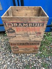 Vintage drambuie wooden for sale  BATHGATE