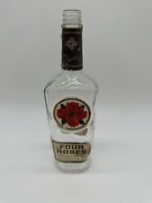 Garrafa de vidro de uísque misturado Four Roses Bourbon 4/5 qt Kentucky sem tampa década de 1960 comprar usado  Enviando para Brazil