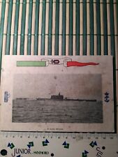 cartoline sommergibili usato  Genova