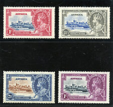 Antigua 1935 KGV Silver Jubilee Set completo excelente montado sin montar o nunca montado. SG 91-94. Sc 77-80., usado segunda mano  Embacar hacia Argentina