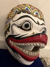 Antique mask handmade for sale  DENBIGH