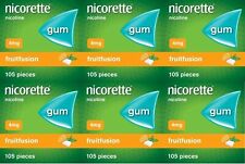 Nicorette gum fruitfusion for sale  ASHTON-UNDER-LYNE