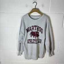 Vintage Champion Reverse Weave Sweatshirt Mens XL Warthog Athletic Club 90s USA for sale  Shipping to South Africa
