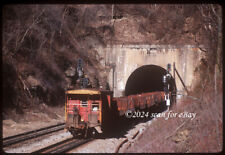 Union Railroad Bay Window Caboose 1919 Túnel Tren Acción Original Kodak Slide segunda mano  Embacar hacia Argentina