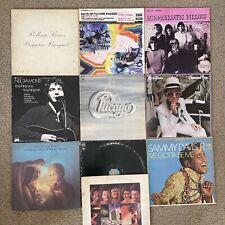 Lote de 10 LPs de rock clásico de los años 70/80 de los Rolling Stones, blues moody Elton John, etc. segunda mano  Embacar hacia Argentina