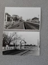 Thorpe Culvert Railway Station,Lincolnshire,Photographs x2 for sale  CHATHAM