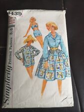 Vintage simplicity 3439 for sale  CAMBRIDGE