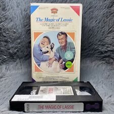 Video casero Magic of Lassie VHS 1986 MGM Viddy ¡OH! Película rara Clamshell para niños segunda mano  Embacar hacia Argentina