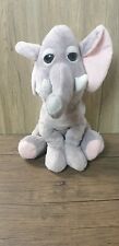 Gray elephant plush for sale  YEOVIL