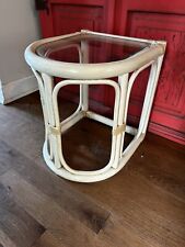white top table wicker glass for sale  Charleston