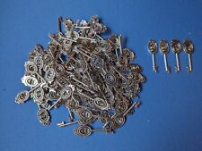 Lote de 96 chaves decorativas de esqueleto artesanal, não ocas, coroa, padrão de um lado comprar usado  Enviando para Brazil